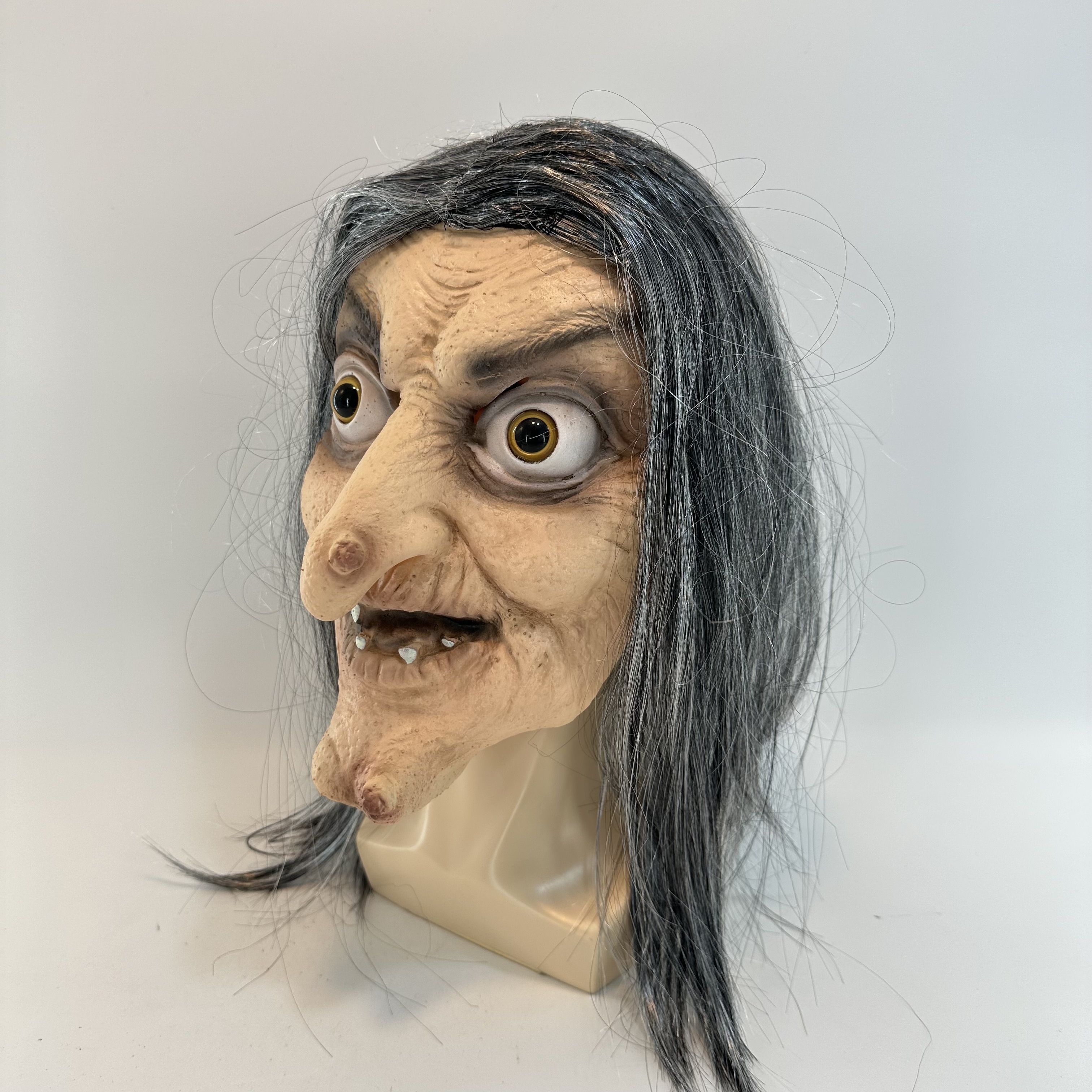 Dropship 1pc, Halloween Horror Witch Mask, Latex Head Mask, Witch Granny  Granny Mask, Stage Performance Props, Face Mask, Cosplay Mask, Events  Cosplay Props, Party Supplies to Sell Online at a Lower Price
