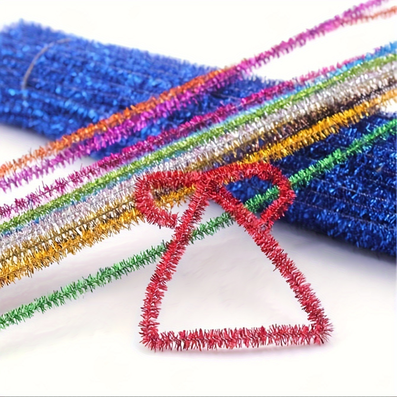  Factory Direct Craft Pastel Bumpy Pipe Cleaners