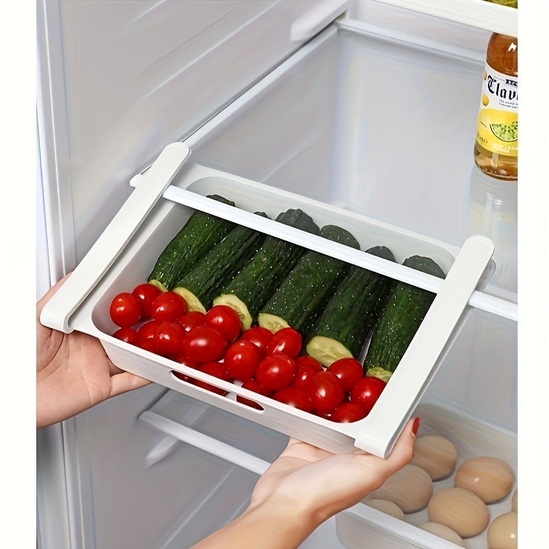 1pc Caja Almacenamiento Tipo Cajón Refrigerador Canasta - Temu Chile
