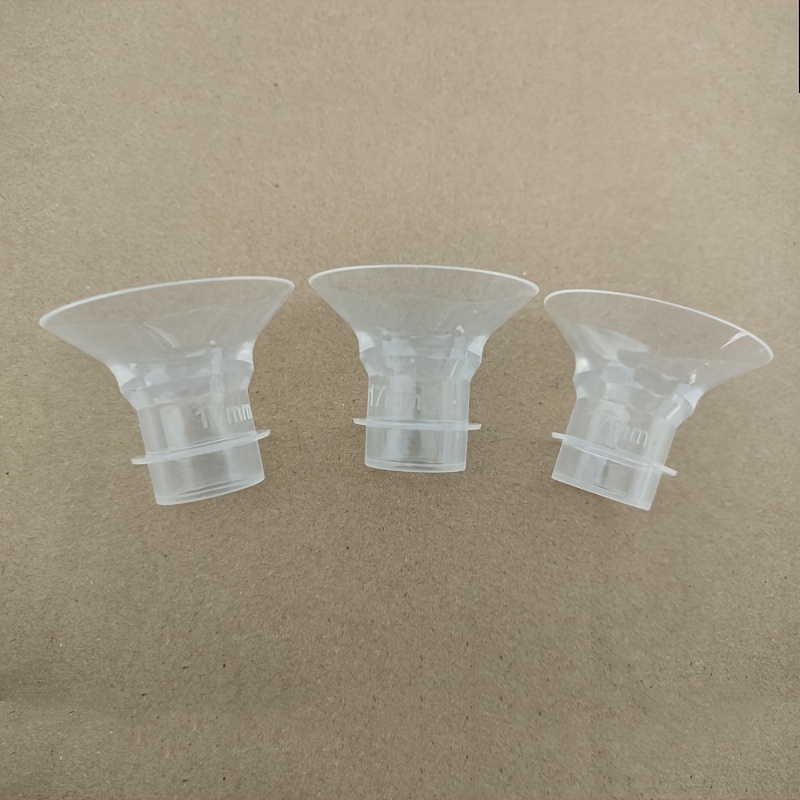 6pcs Flange Lnserts, 17mm/0.669in, Pump Parts Replacement, Compatible With  TSRETE, CPPSLEE, Momcozy S9/S12 Wearable Breast Pump, Breast Pump Accessori