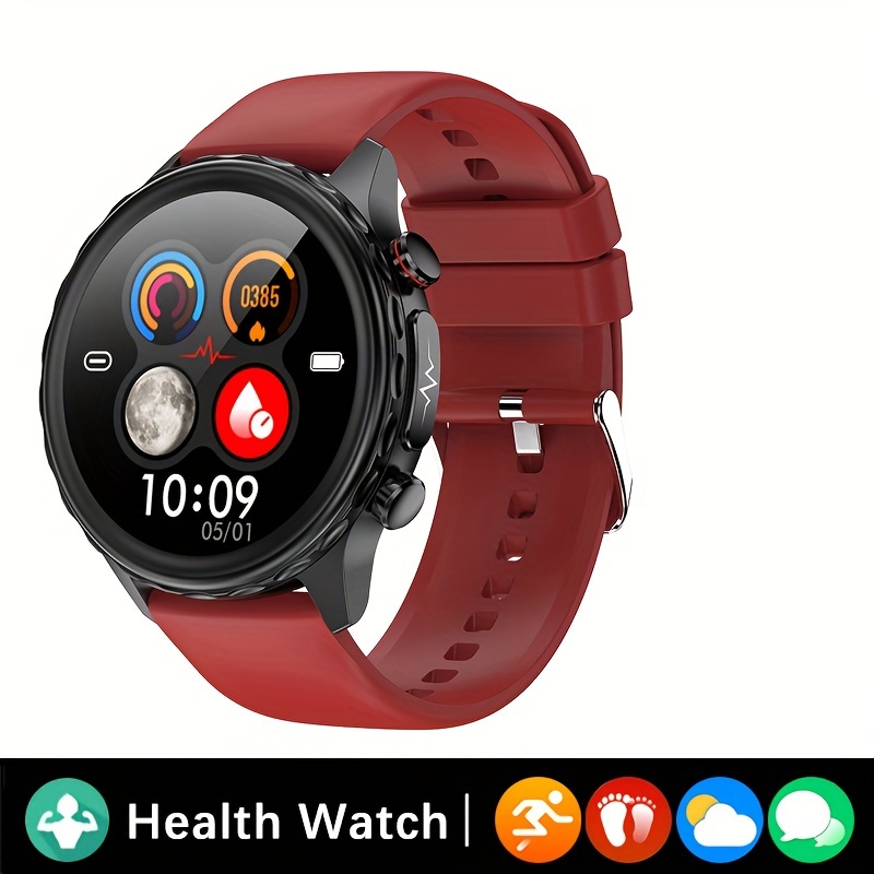 New Blood Glucose Monitor Health Smart Watch Men ECG Women