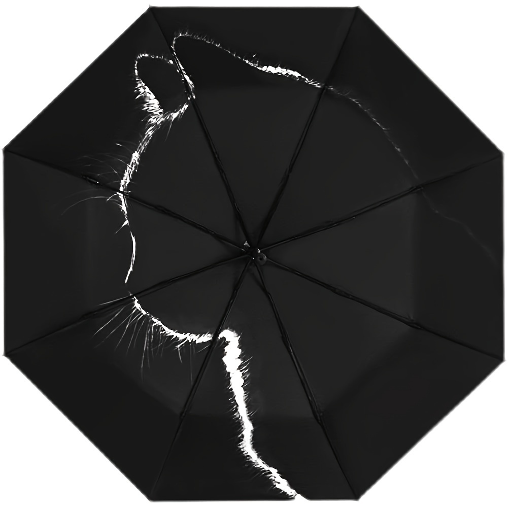 

Parapluie Double Mignon - Pliable, Ouverture Manuelle, 8 Barres, 210T, Manche en Fibre de Verre