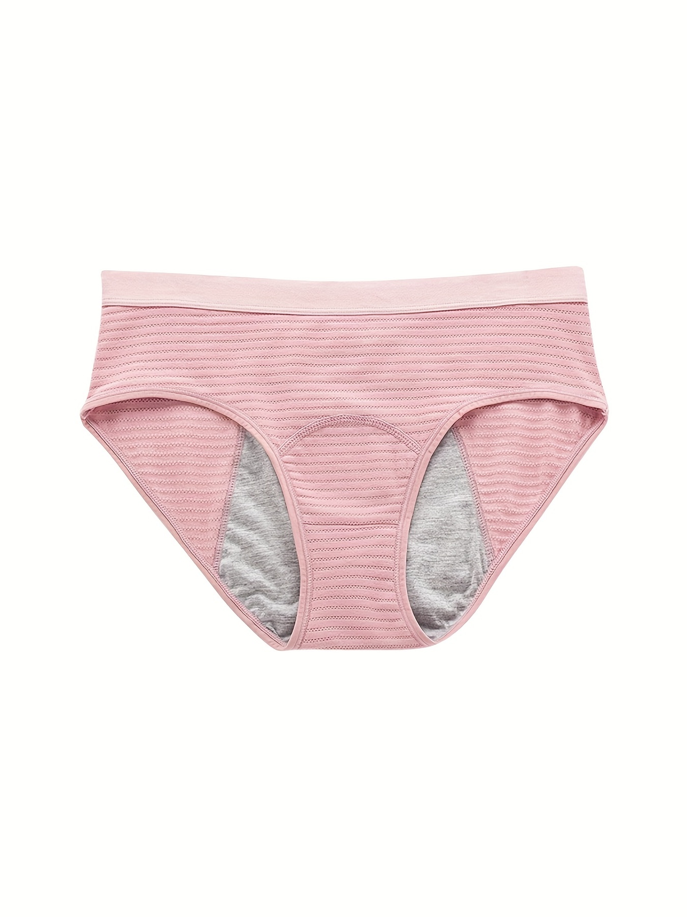 3pcs/Set Low Absorbency High Waist Women'S Period Panties With Comfortable  Fit For Daily Wear