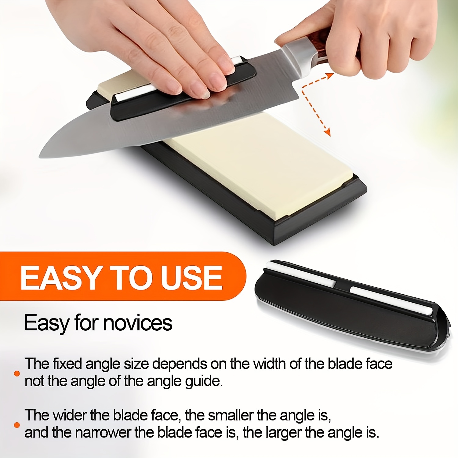 new Sharpening stone Angle guide whetstone accessories tool kitche fixed  knife s