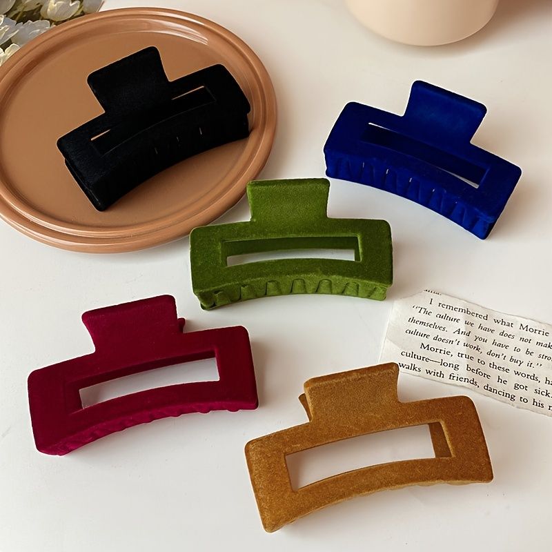 Fashion Hair Claw Clips Nonslip Large Hair Strong For Women Hair Suitable Hair Accessories Hair Care No Slip Barrettes For Fine Hair - Beauty & Personal Care - Temu Fashion Hair Claw Clips Nonslip Large Hair Strong For Women Hair Suitable Hair Accessories Hair Care No Slip Barrettes For Fine Hair - Beauty & Personal Care - Temu