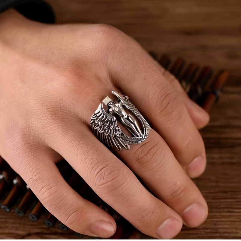 Mens on sale wing ring