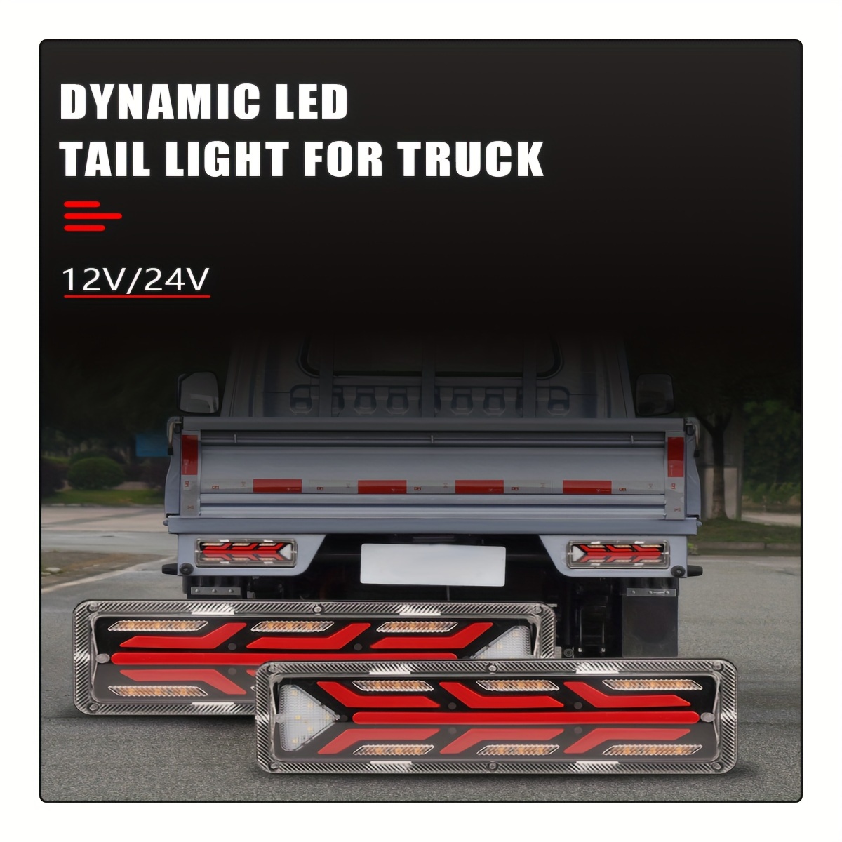 TRALERT® Dynamische LED Blinker Slimline, 12-24V