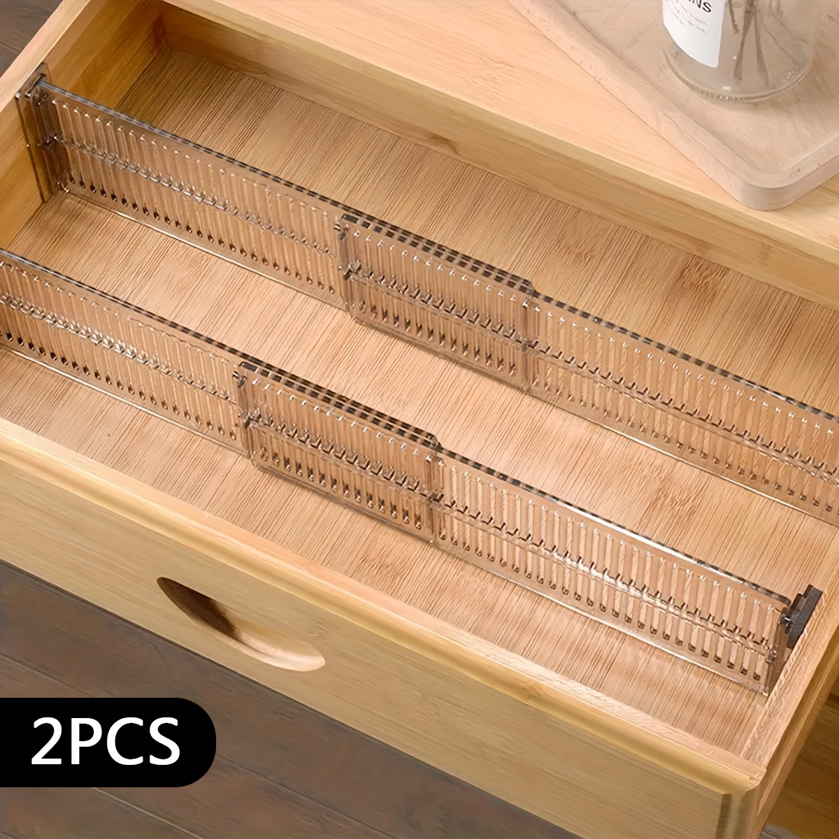 Drawer Storage Divider Plastic Transparent Drawer Divider Temu