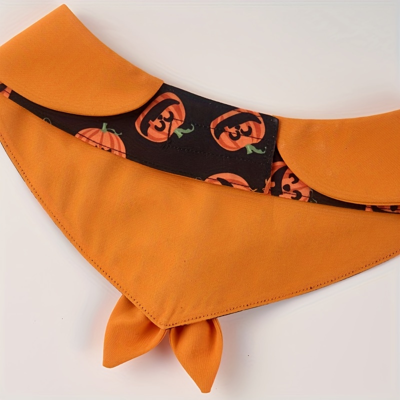 Orange Twilly Scarf for Dogs and Cats