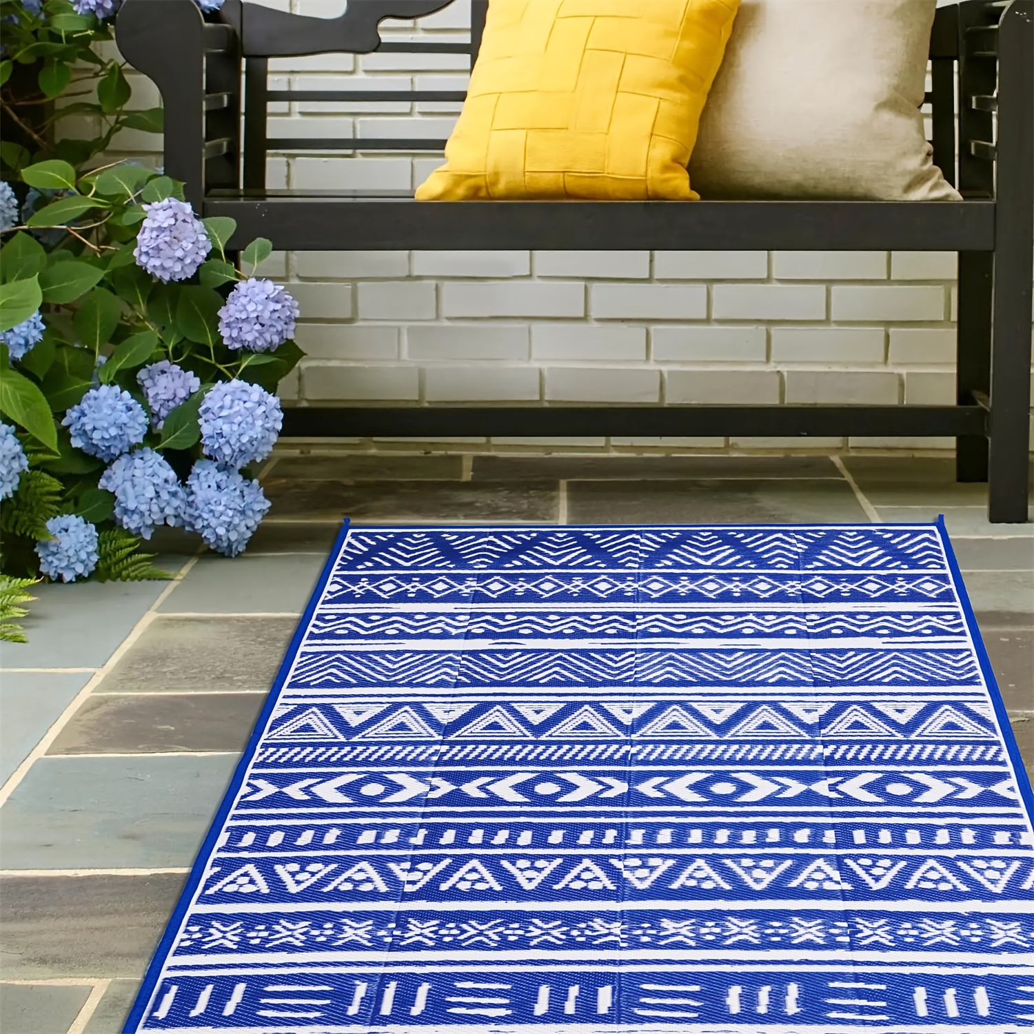 Outdoor Rug Carpet For Patio Rv Camping Luxury Non slip - Temu