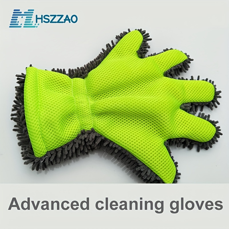 

1pc Ultra-luxury Microfiber Car Wash Gloves Car Cleaning Tool Home Use Multi-functional Cleaning Brush Detailing Brush
