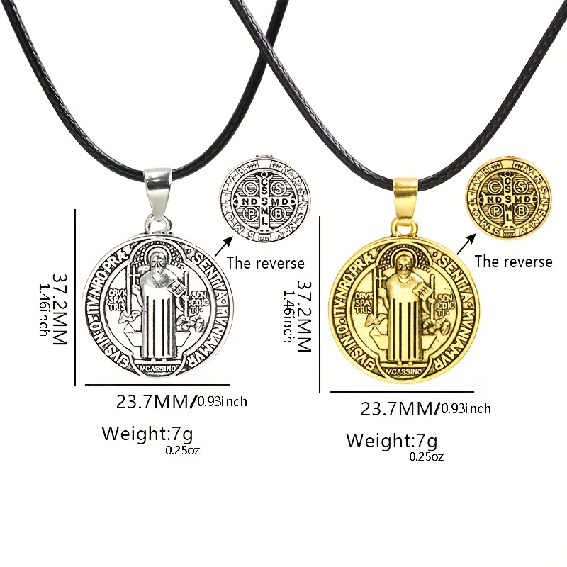 St. Benedict Medallion Necklace