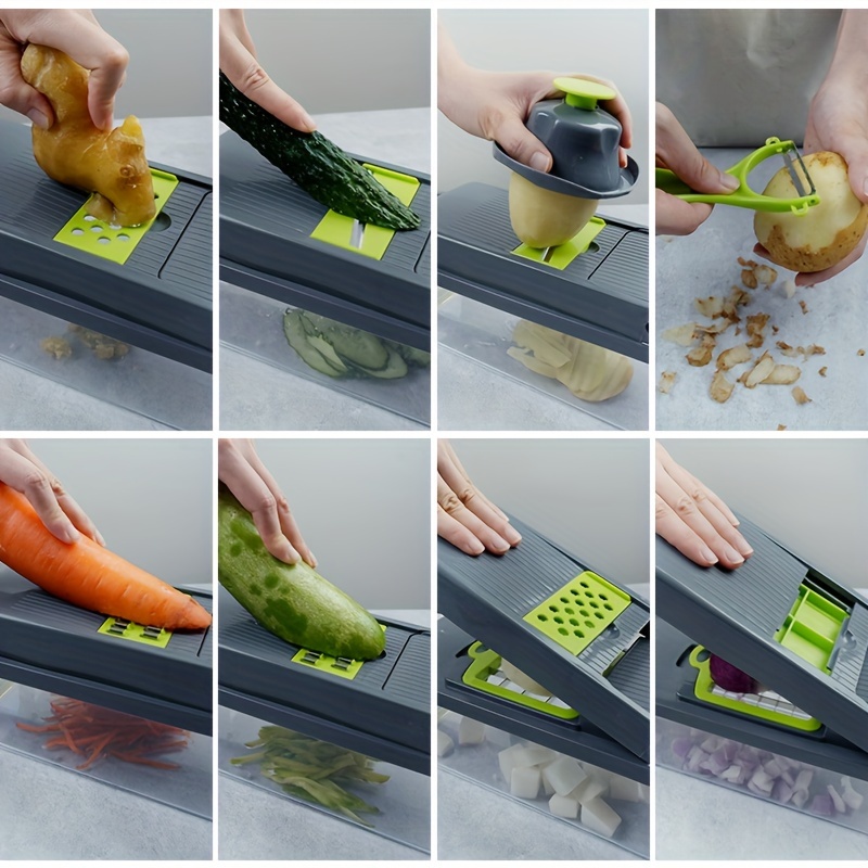 Vegetable Slicer Multifunctional Fruit Slicer Manual Food - Temu