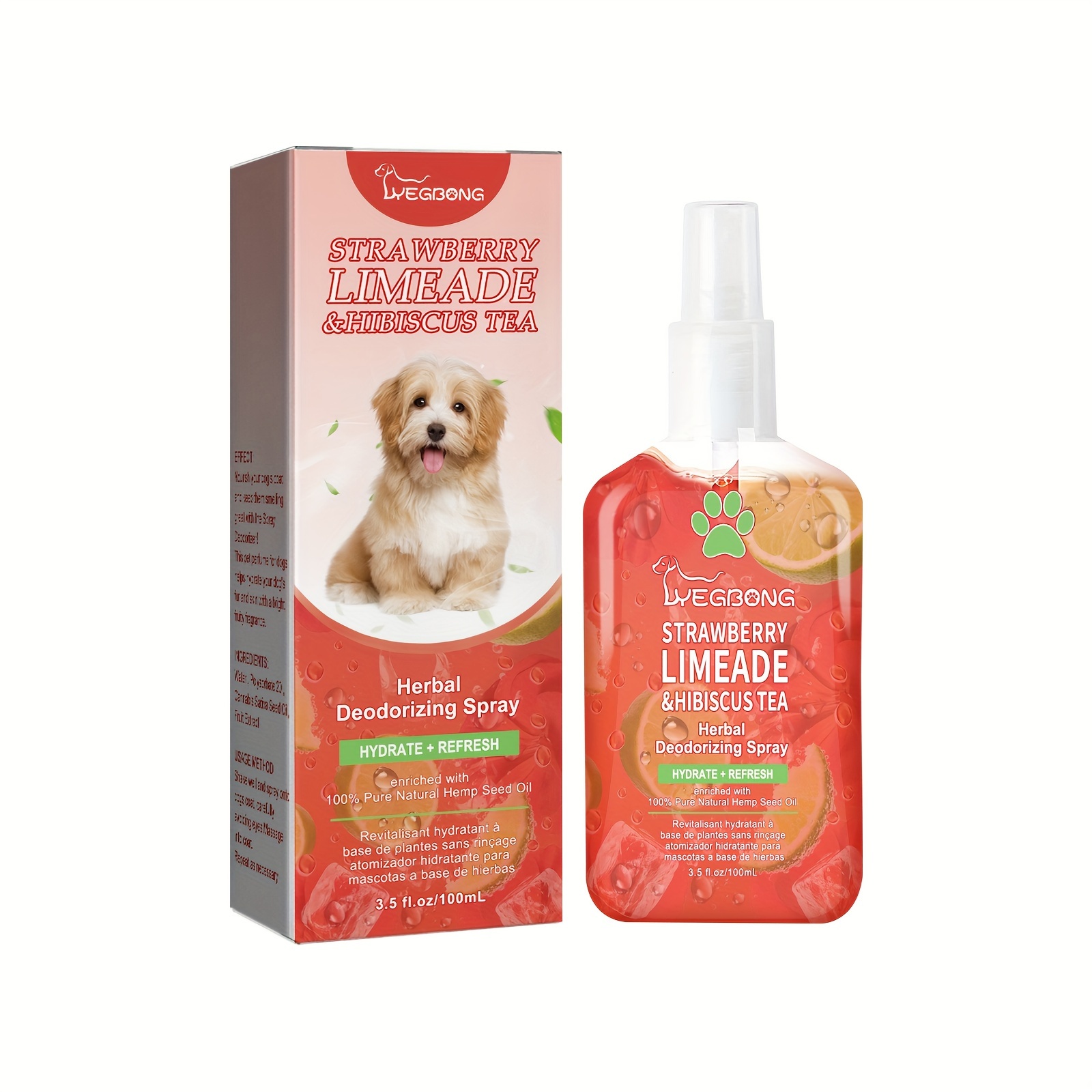 Indoor Fresh Air Cats Dogs Urine-Removing Spray Deodorant