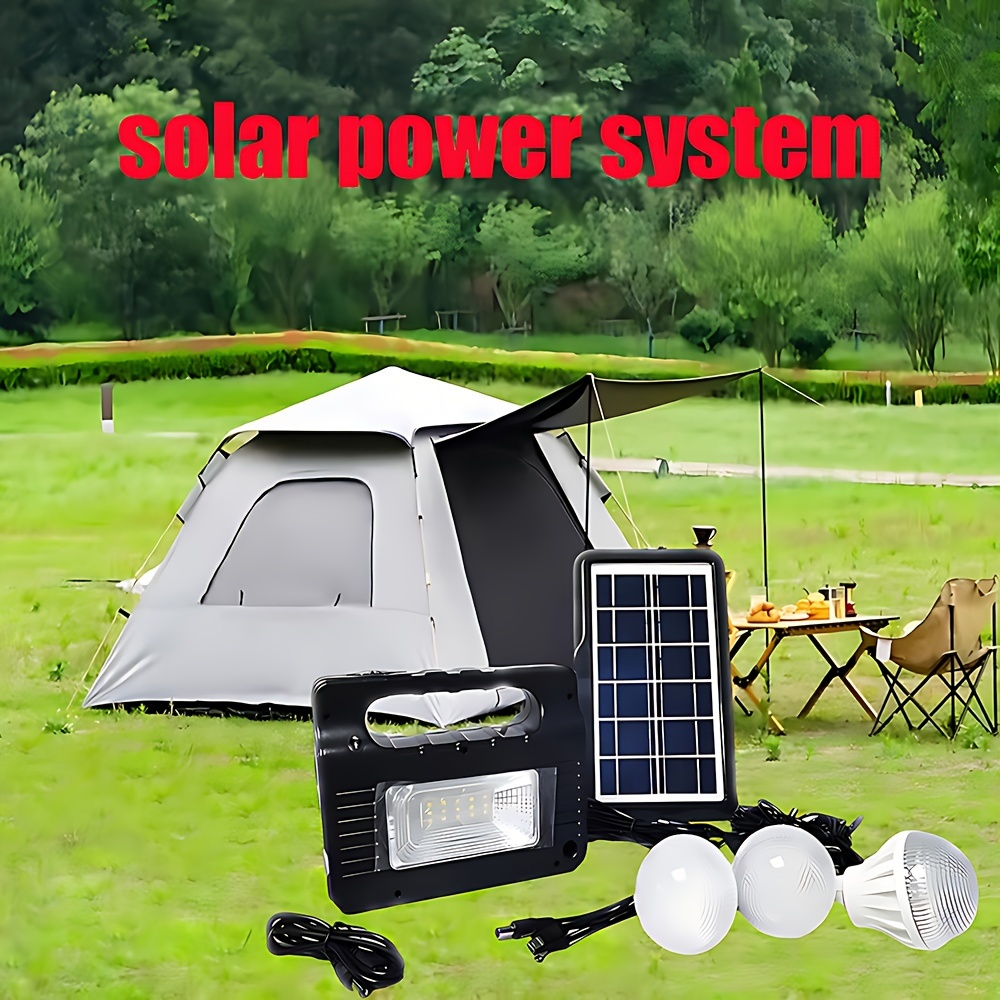 1pc solar outdoor search light tent camping light fishing light expedition construction multi purpose details 0