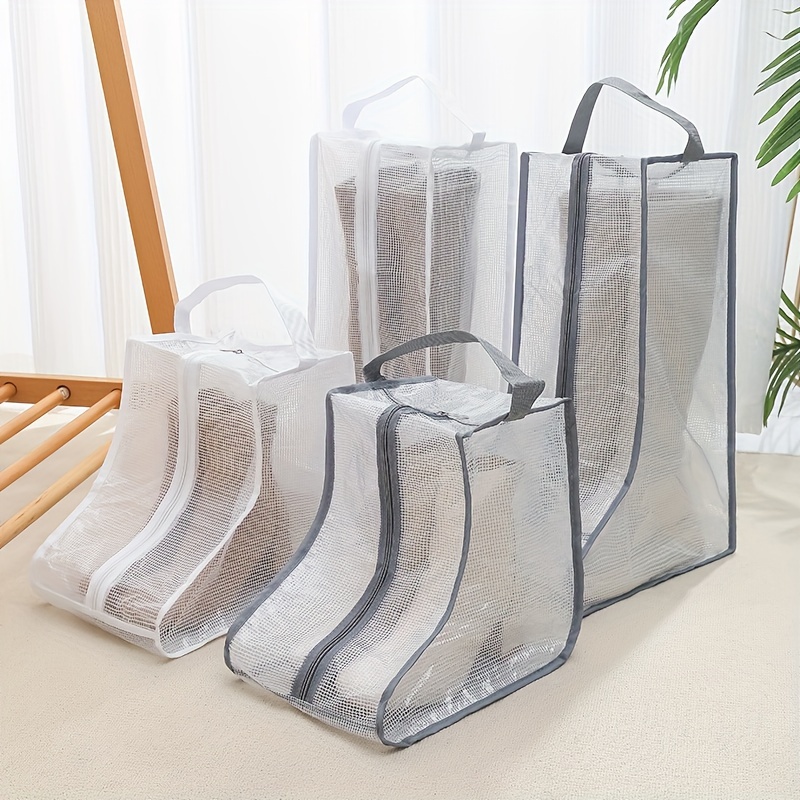 Clear Boot Storage Bag Portable Dust Cover For Short - Temu