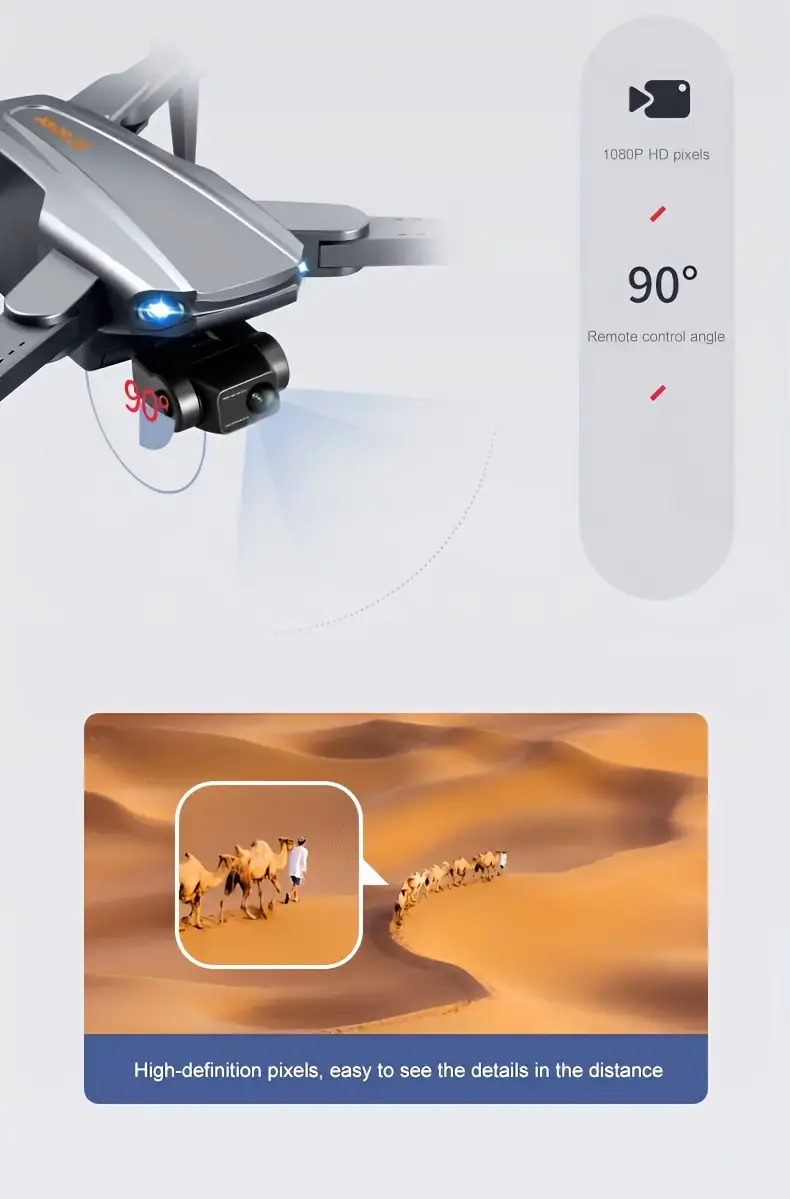 1pc new rg106 large size professional grade drone equipped with a three axis anti shake self stabilizing cloud platform hd high definition 1080p electronic double camera gps positioning return anti lost optical flow positioning stable flight details 8