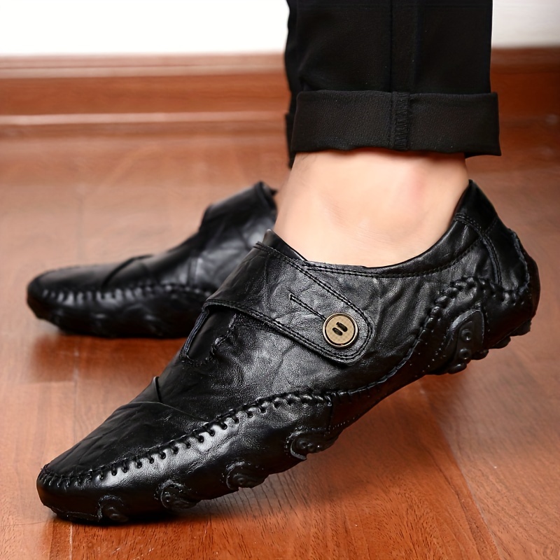 Men's Loafer Shoes With Assorted Colors, Slip On Lightweight Dress Durable Non Slip Formal Shoes For Wedding Business Banquet Temu