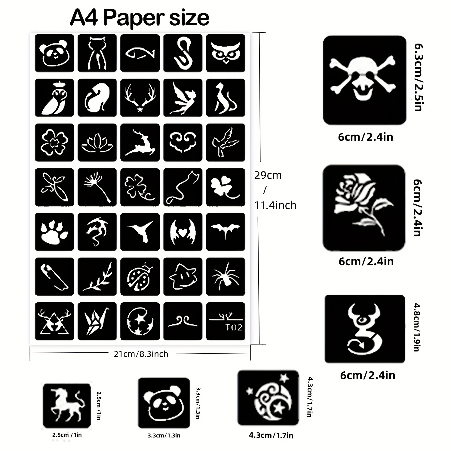 Professional Glitter Sublimation Tattoo Paper Stencil Book Reusable PVC,  Exquisite & Long Lasting For Adults From Bao04, $23.17