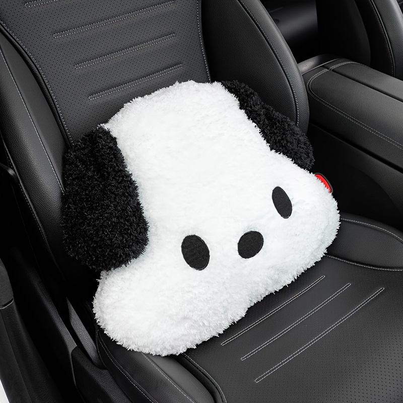 Cartoon Dog Headrest Pillow Neck & Back Support for Car