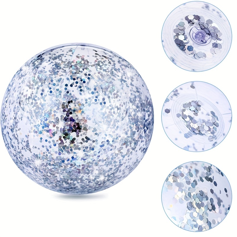 Paillettes Ballon De Plage Boules De Piscine Confetti Glitter Boules  Transparentes Gonflables Poo p4937 - Cdiscount Jeux - Jouets
