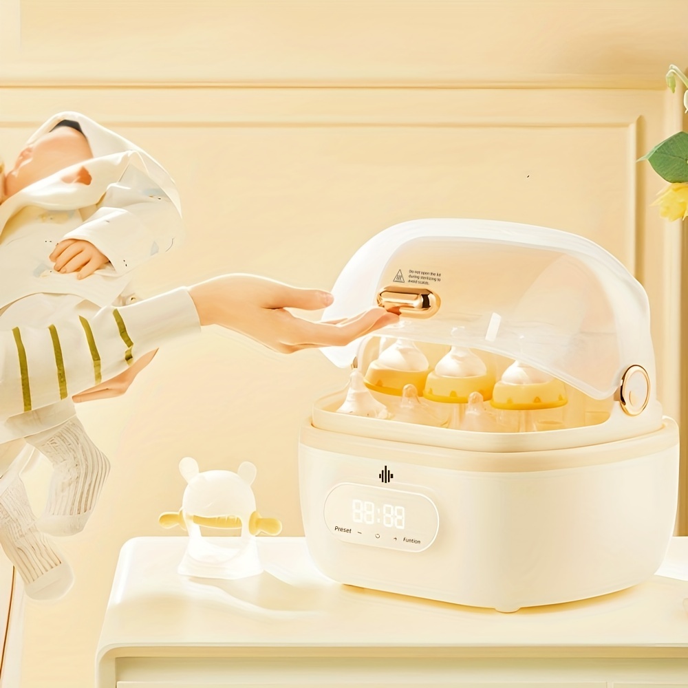 Baby Bottle Electric Steamer and Dryer, Multifunctional Bottle