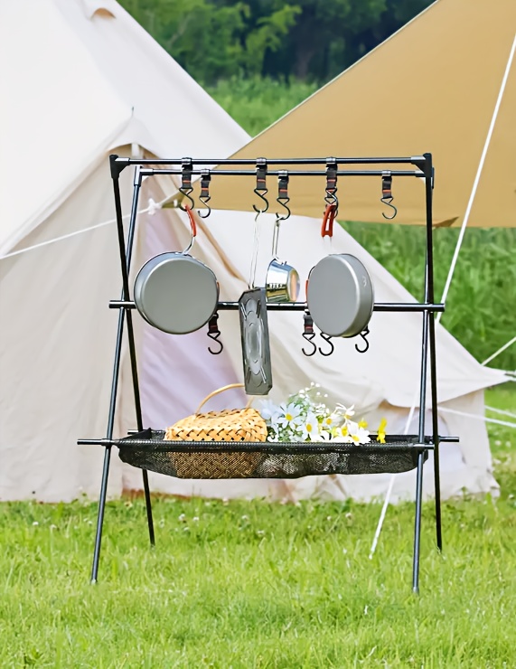 Camping Lantern Stand Outdoor Lantern Hanger Lightweight - Temu