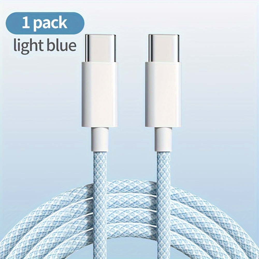 Cable USB C A USB C 20 Gbps - Compatible Con USB 4 - Carga Rápida Y Transferencia De Datos - 2 Metros