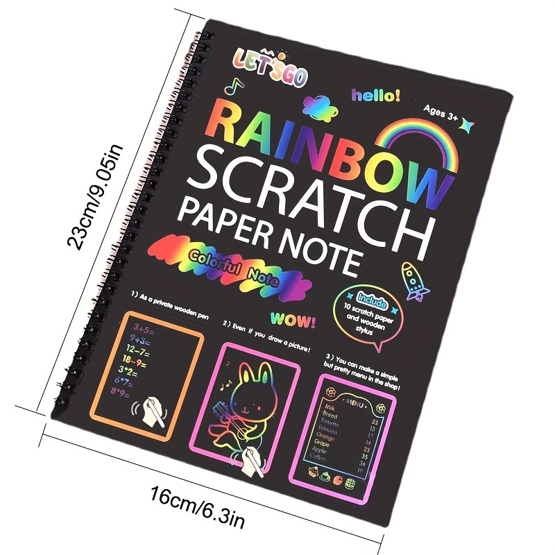 Block-Notes - Paper Thoughts RAINBOW