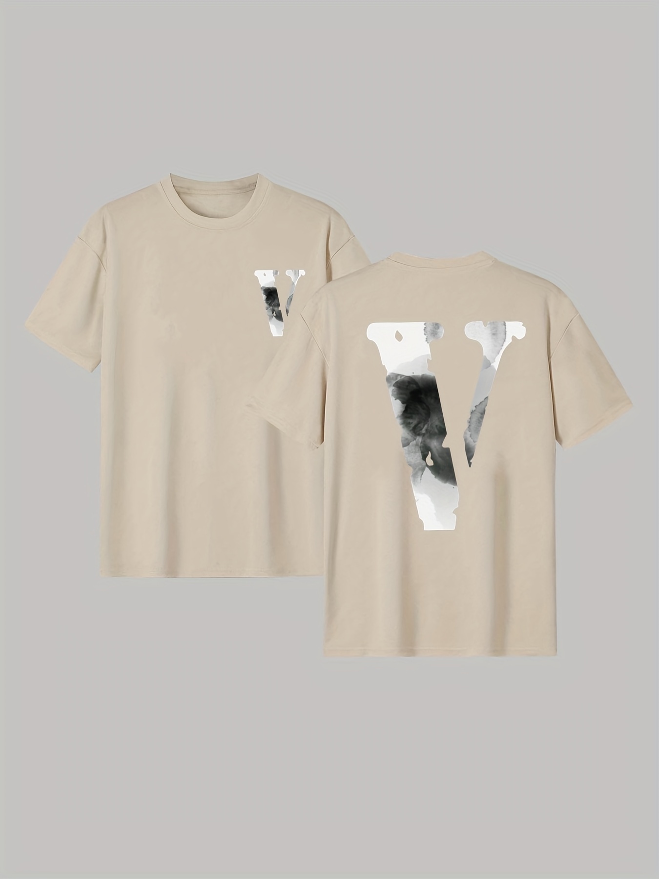 Louis Vuitton Cream Cotton Peace and Love T-Shirt M