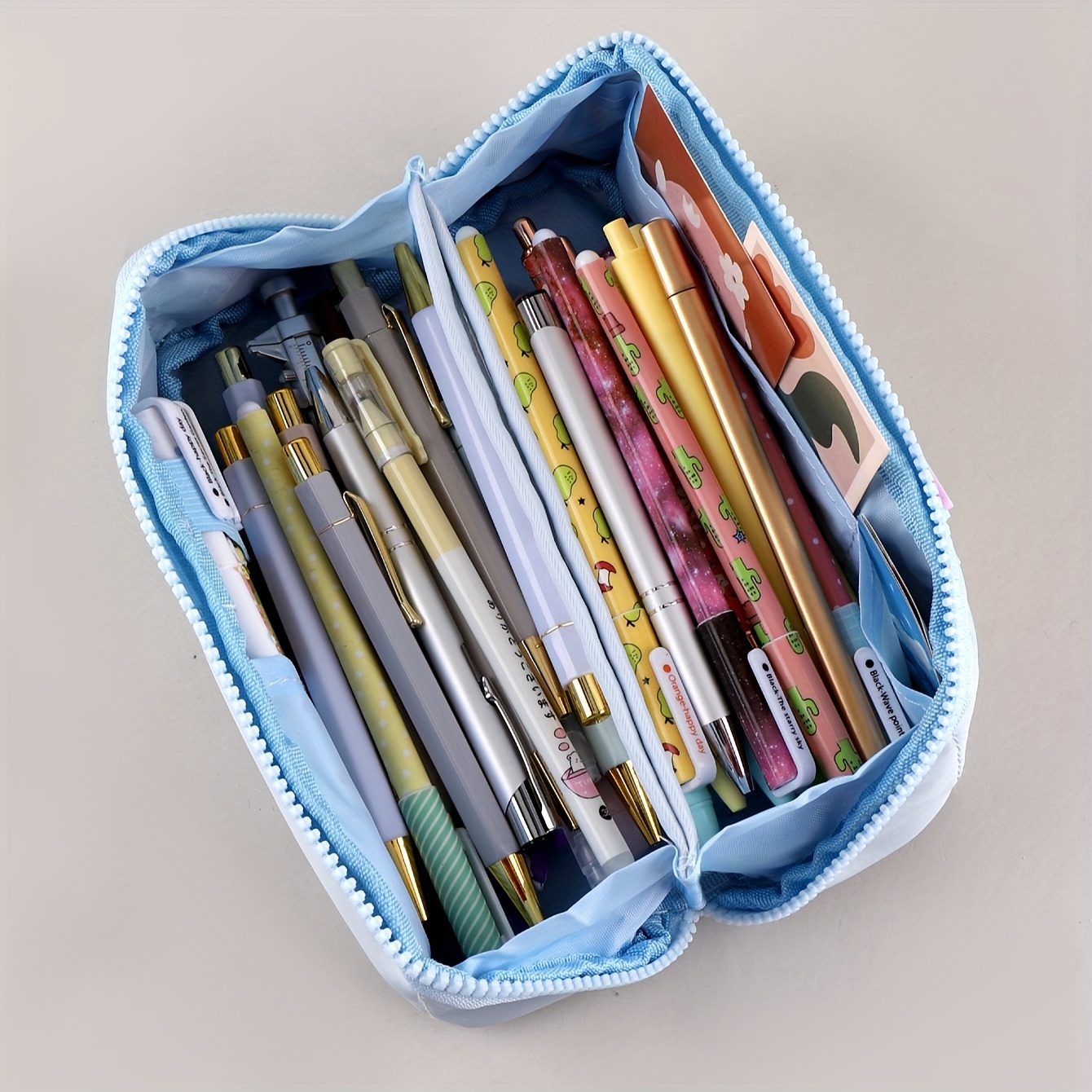 1pc Wave Point Pencil Case Cute Pencil Case