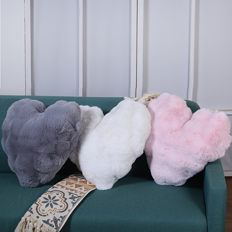 Small Heart shaped Pillow Comfortable Soft Sofa Living Room - Temu