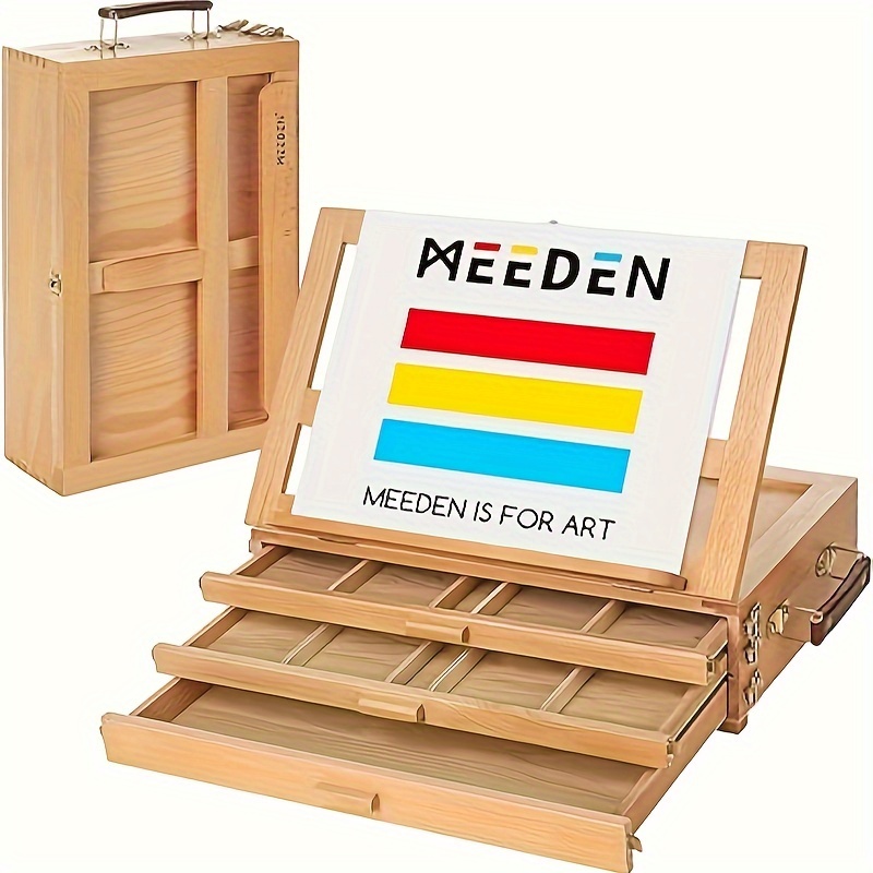 Vintage 2 Trays Wooden Artist Box, Painters Box, Art Box, Art Supplies,  Painting Supplies, Painter's Palette, Art Supply Storage -  Canada