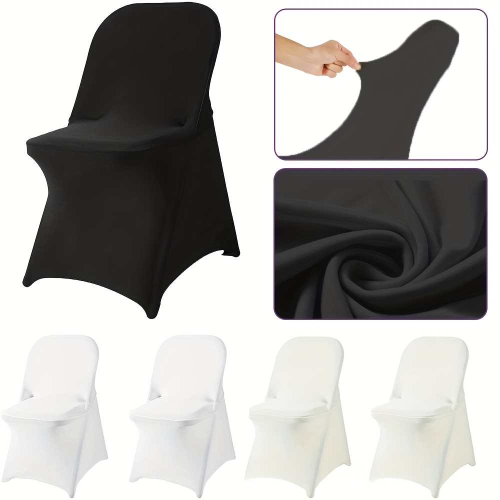 1pc Chair Covers Elastic Seat Cover Soft Durable Removable Washable Solid  Chair For Hotel Wedding Banquet - Patio, Lawn & Garden - Temu