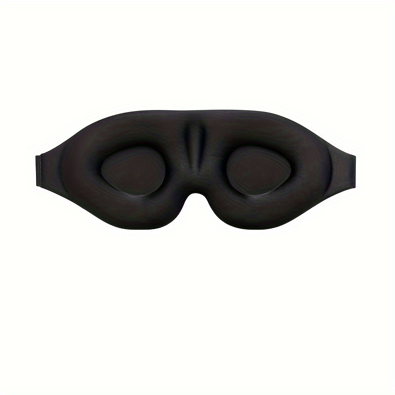 Sleep Better With 3d Contoured Cup Eye Mask - Block Out Light & Provide  Soft Comfort For Travel, Yoga & Nap! - Temu