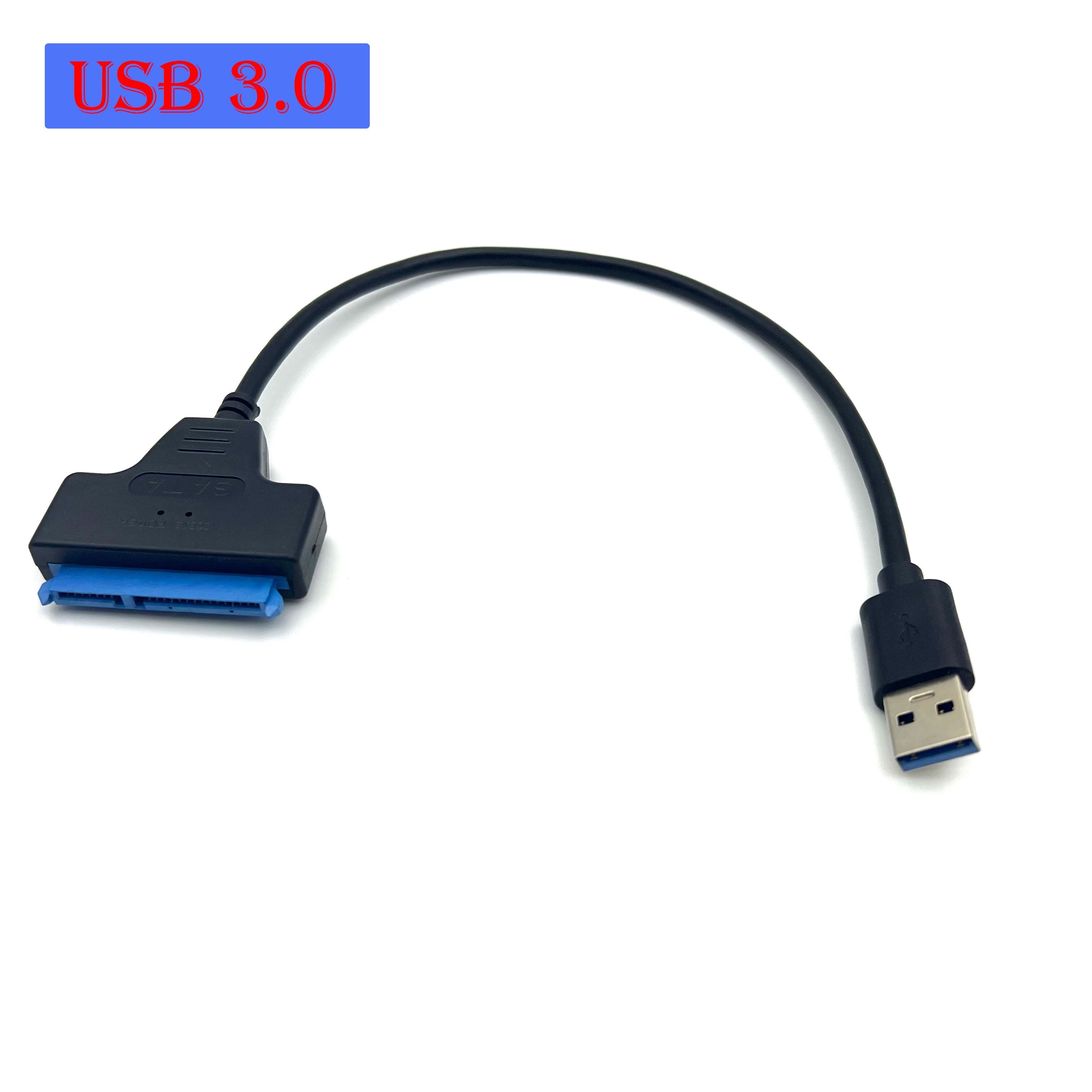 USB 3.0 2.0 SATA 3 Cable Sata To USB 3.0 Adapter Up To 6 Gbps Support 2.5  Inch External HDD SSD Hard Drive 22 Pin Sata III Cable - AliExpress