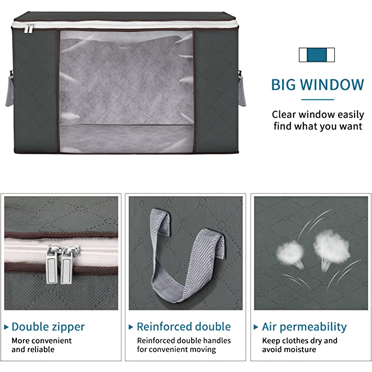 Large Capacity Baby Clothing Storage Bag