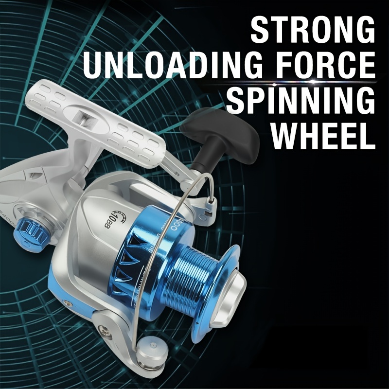 * SLIVER WINDS SPINNING FISHING REEL, 13 BB, 5.2:1Gear Ratio, 4-14Lb Max  Drag, Ultra Light, Include Blance Bar
