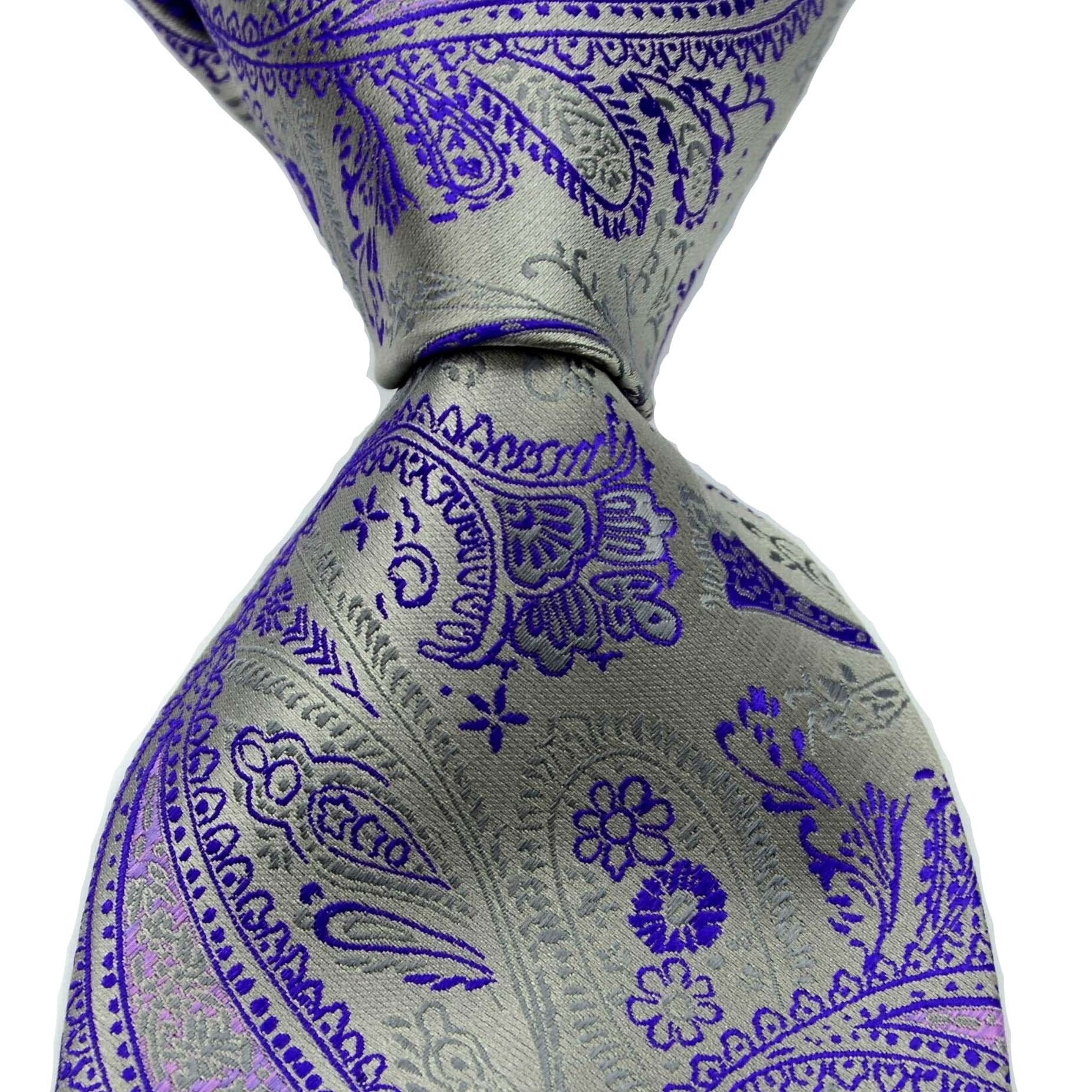 Men's Classic Necktie Patterned Tie Striped Party Wedding Tie