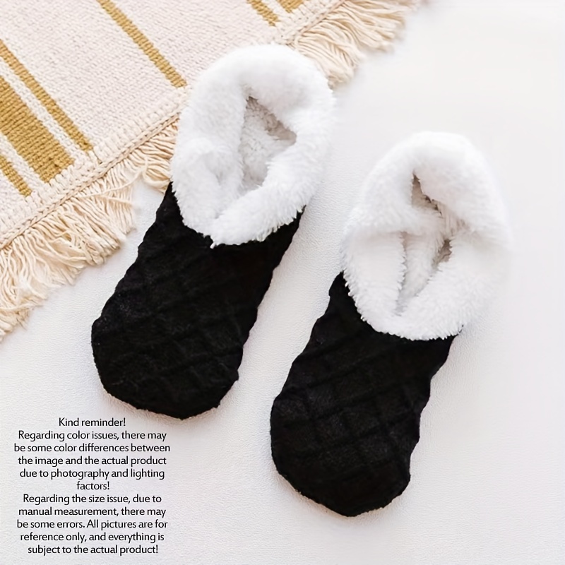 5 Pairs Cute Thicken Thermal Soft Comfortable Warm Socks Plush