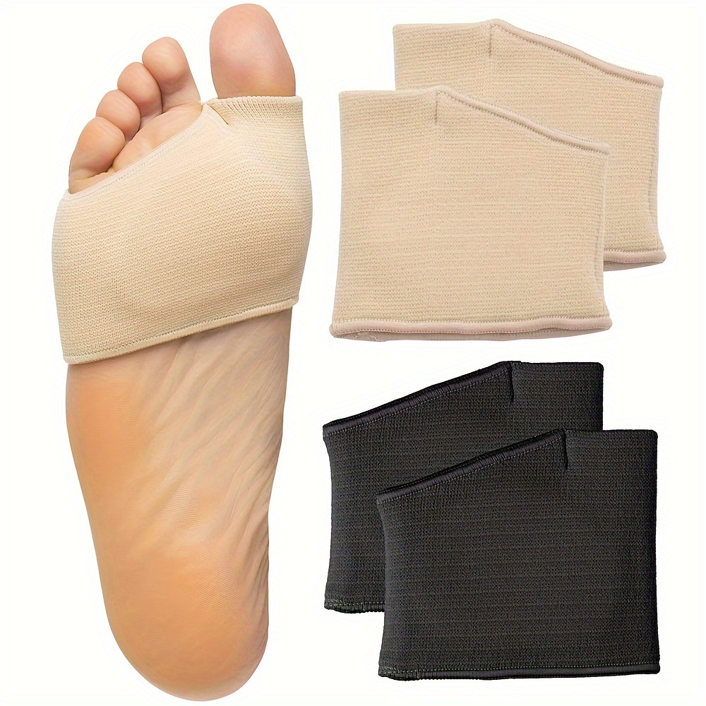 ZenToes Fabric Metatarsal Sleeve with Gel Pad Cushions Ball of Foot