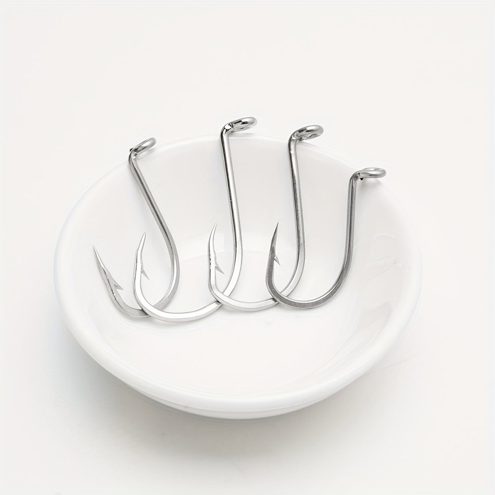  Fishing Hooks, Stainless Steel Fishing Hooks 14/0-20