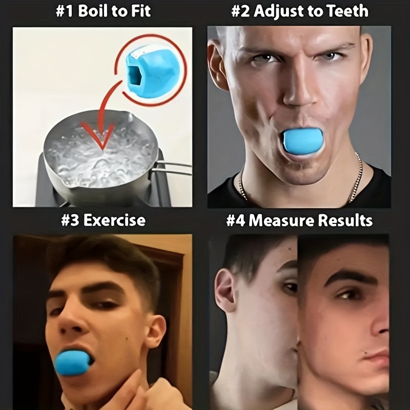 Jaw Exercise Equipment Biting Muscles Training Facial - Temu