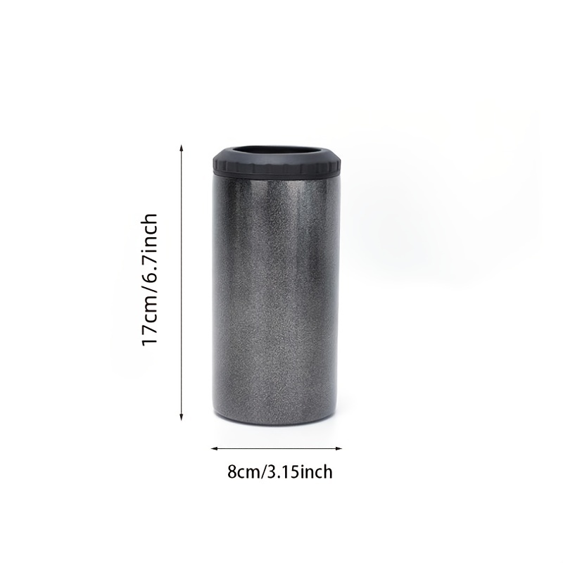 Stainless Steel Double Layer Vacuum Can Cooler 16oz Sleeve for Camping Car Home