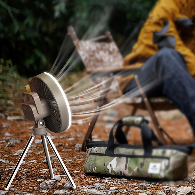 7800mah Portable Camping Fan Rechargeable Multifunctional Mini Fan