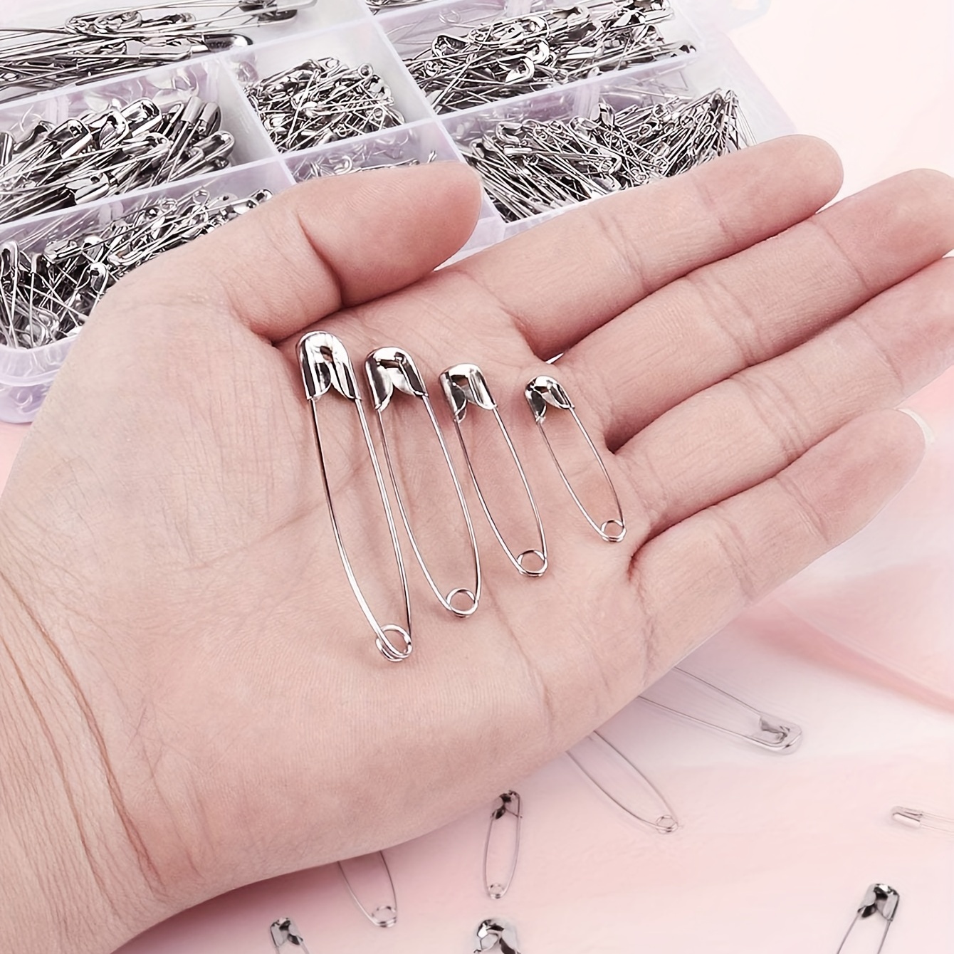 Safety Pins Safety Pins Silver Color Heavy Duty Blanket Pins - Temu