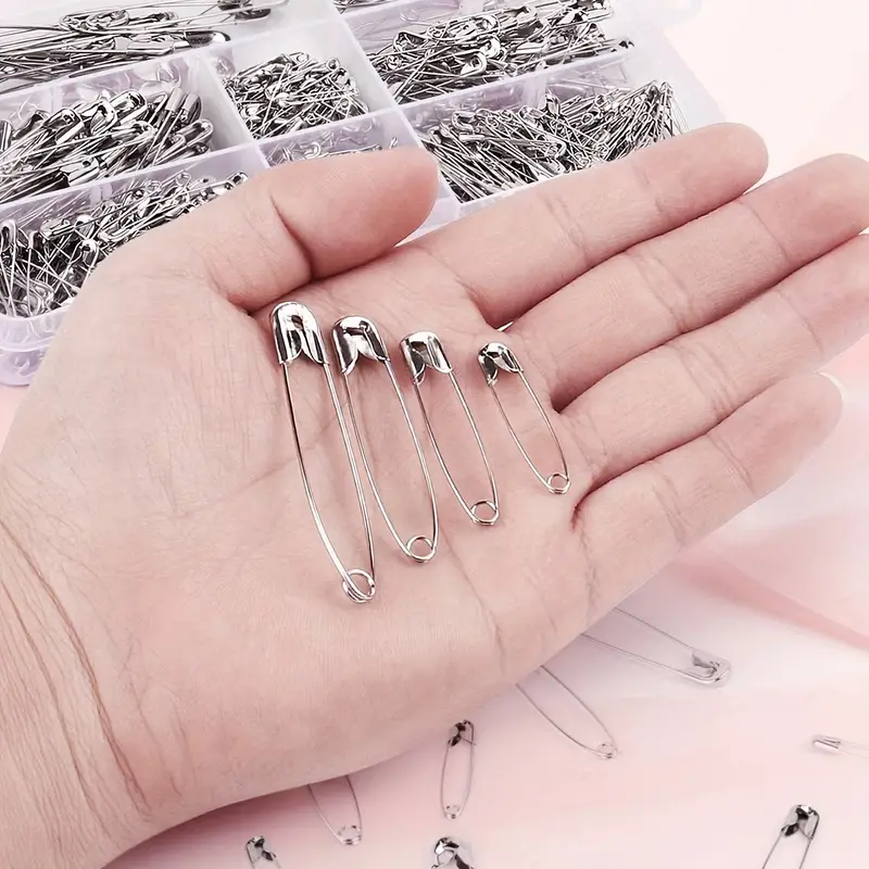 Safety Pins Silver Safety Pins Heavy duty Blanket Pins Metal - Temu