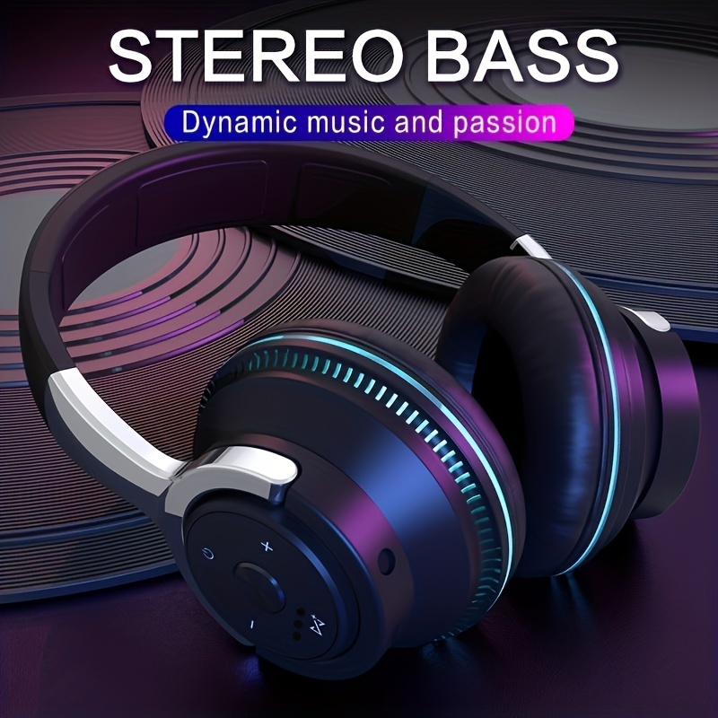 Headphones Wireless Bass - Free Shipping for New Users - Temu