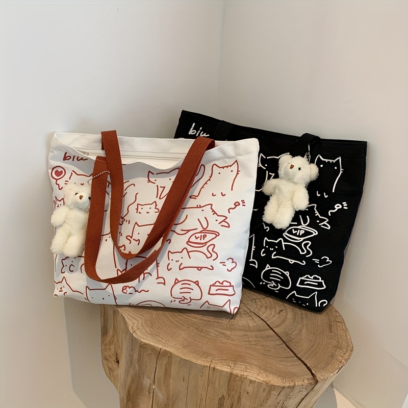 Creative Non-woven Graffiti Bag, Diy Painting Tote Bag, Lightweight Handbag,  Children's Day Gift - Temu