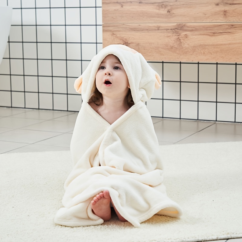 Asciugamano da bagno per bambini 28 * 55 pollici / 140 * 70 cm, morbido  asciugamano con cappuccio avvolgente per ragazze dei ragazzi, coperta per